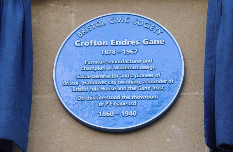 Crofton-Gane plaque